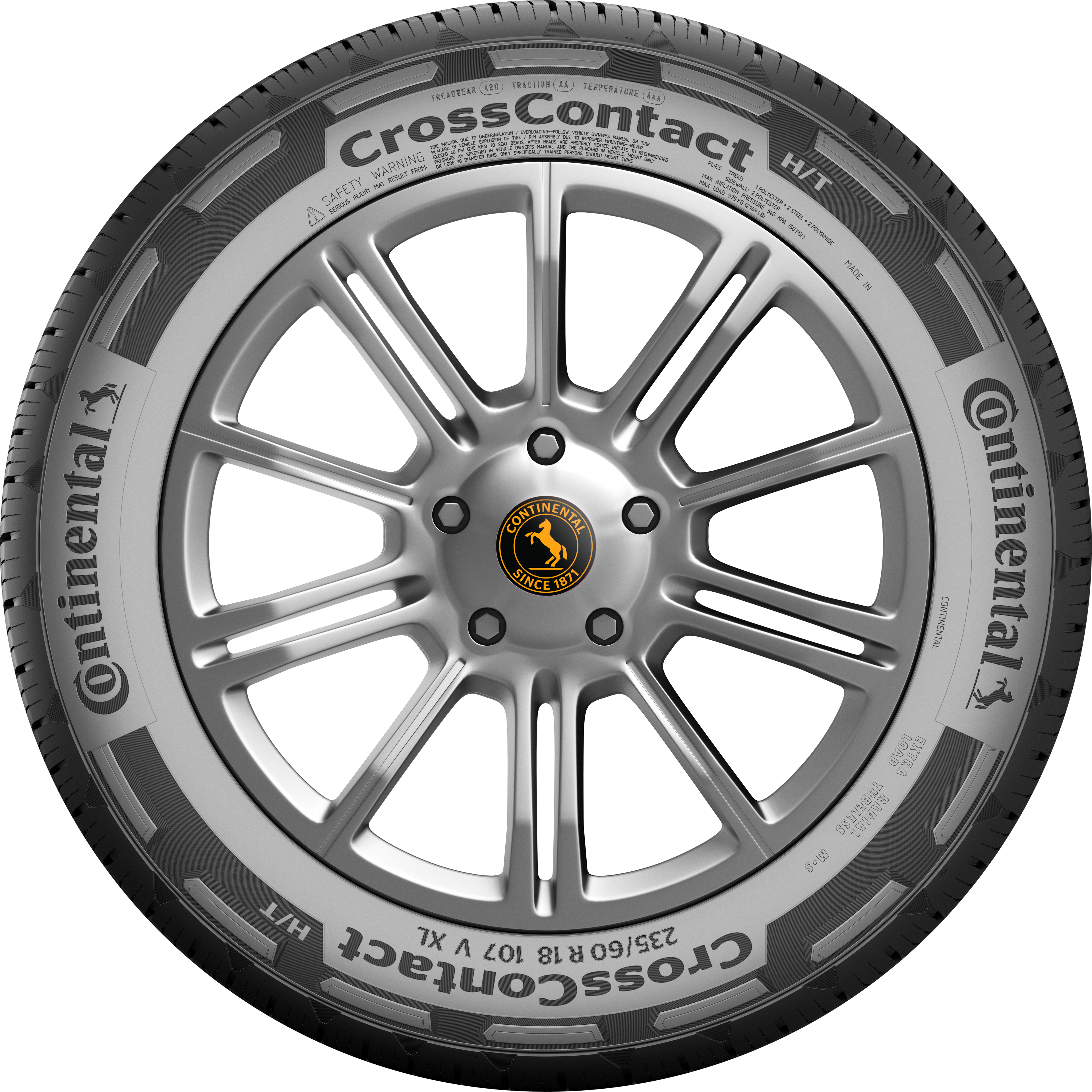 CONTINENTAL CROSS CONTACT H/T XL 235/55 R19 105V