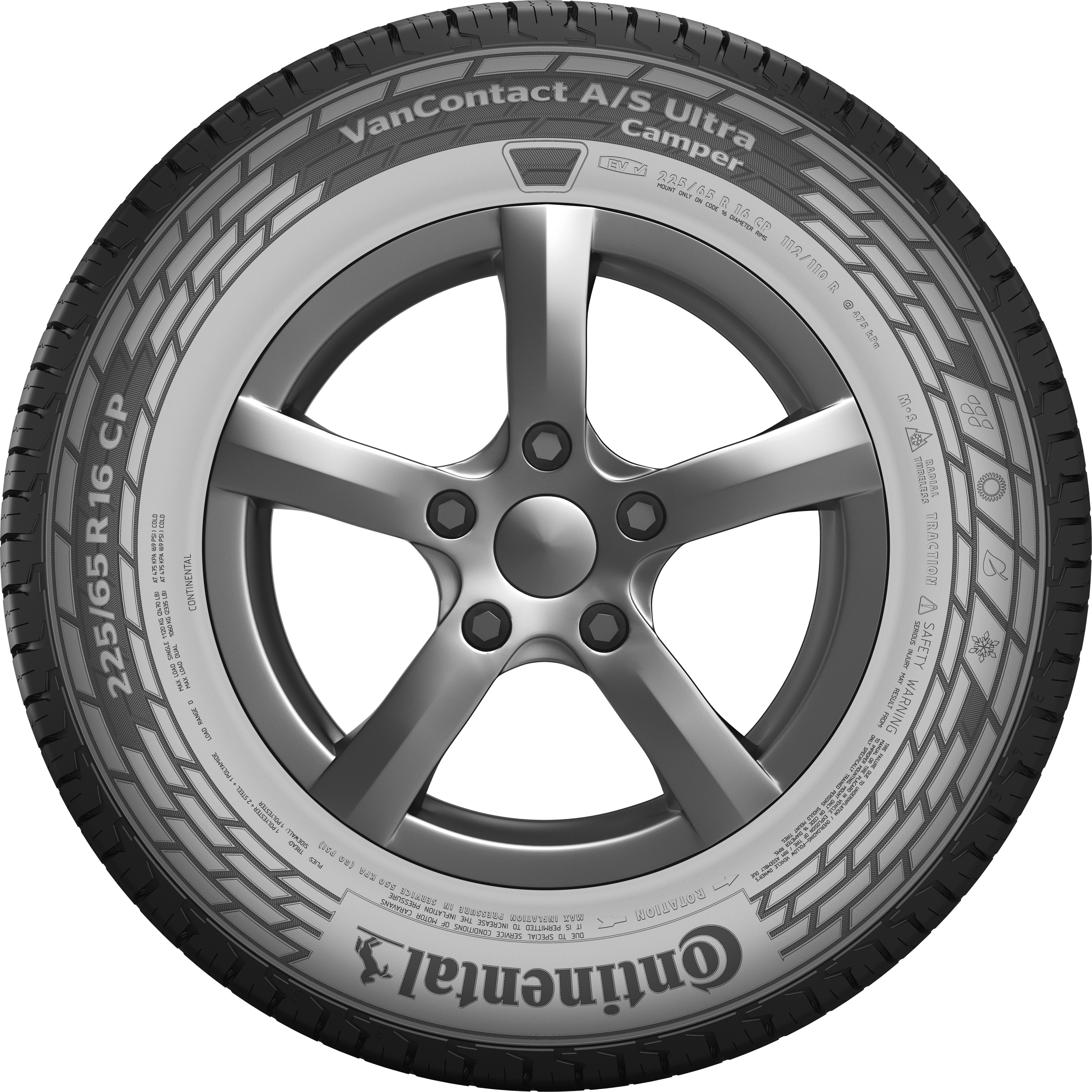 CONTINENTAL VANCON A/S ULTRA CAMP 225/65 R16 112R