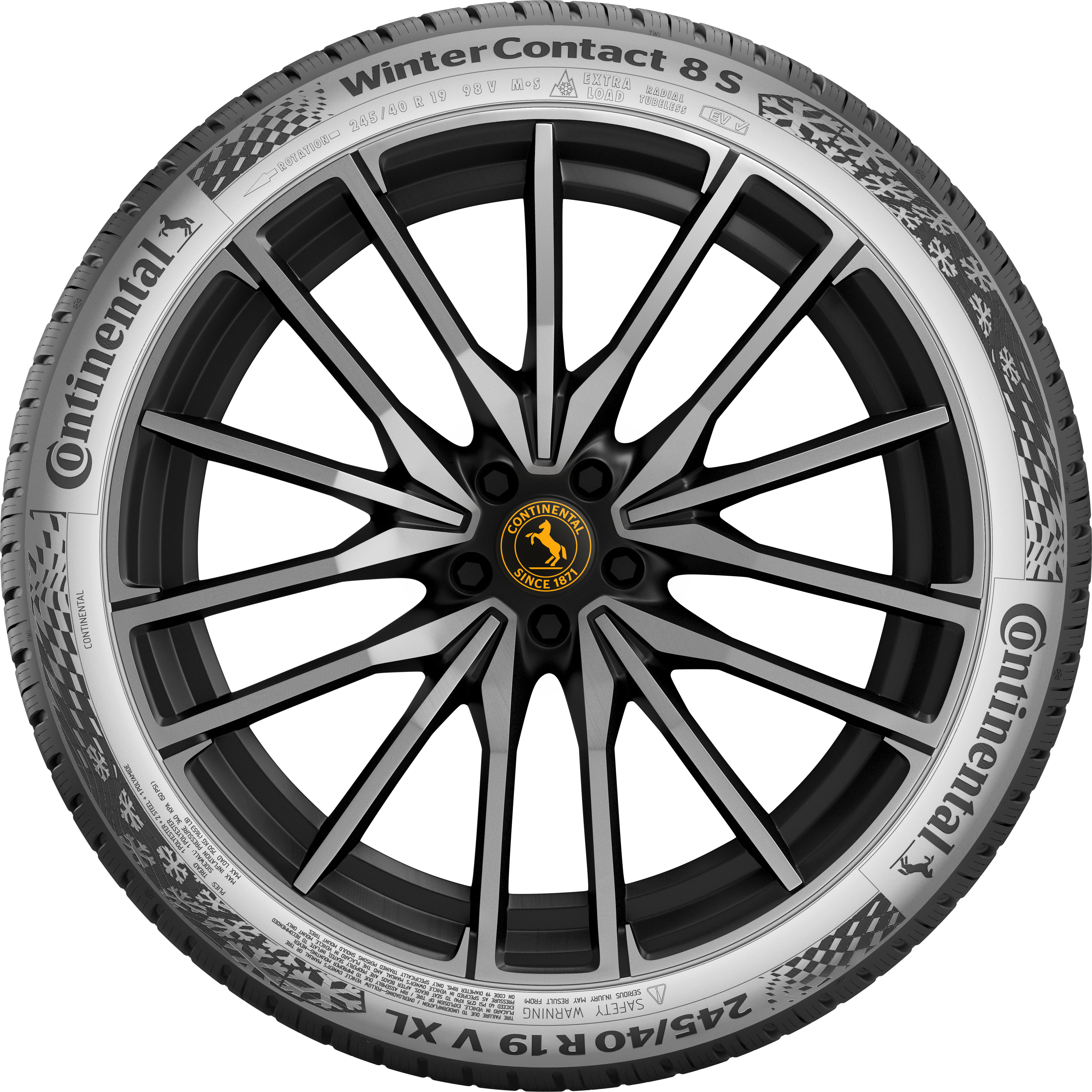 CONTINENTAL WINTERCONTACT 8 S XL 275/35 R19 100V